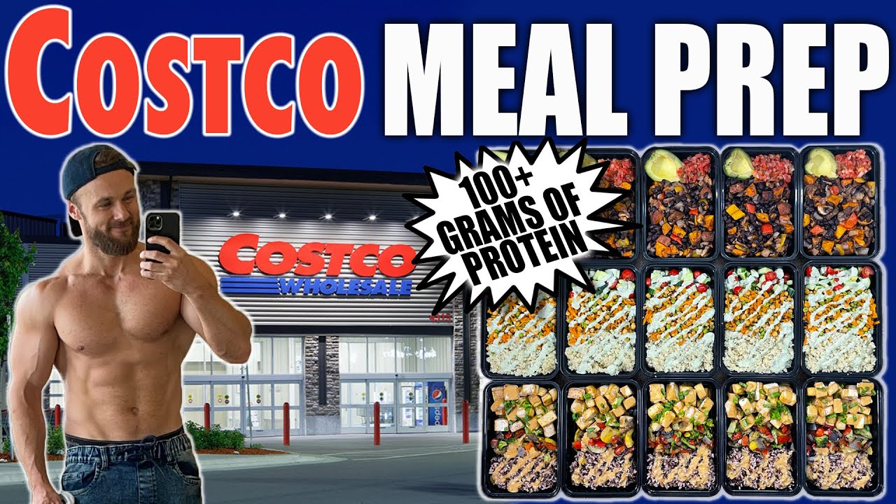 Приготовление веганской еды от Costco | 5 дней простых блюд с высоким содержанием белка