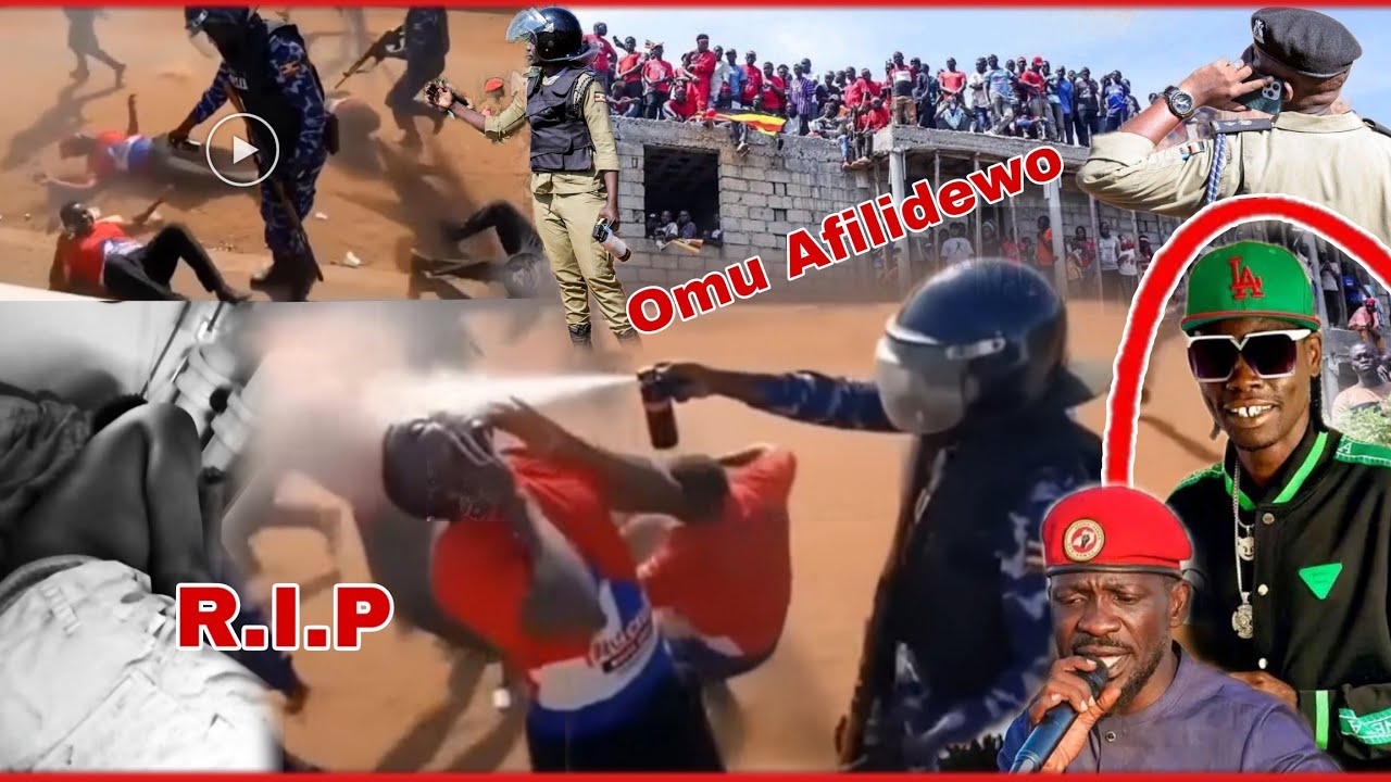 Afilidewo Ku Spot,Kitalo Nyo Clever J Nebane Ambulance Yebatute Bobi Wine Ejinja Police Namajje Kyeb