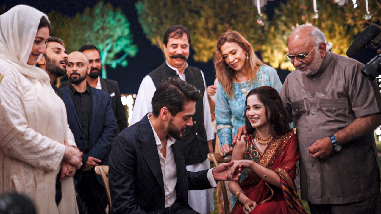 Aima Baig & Shahbaz Shigri Engagement #Aimabaig