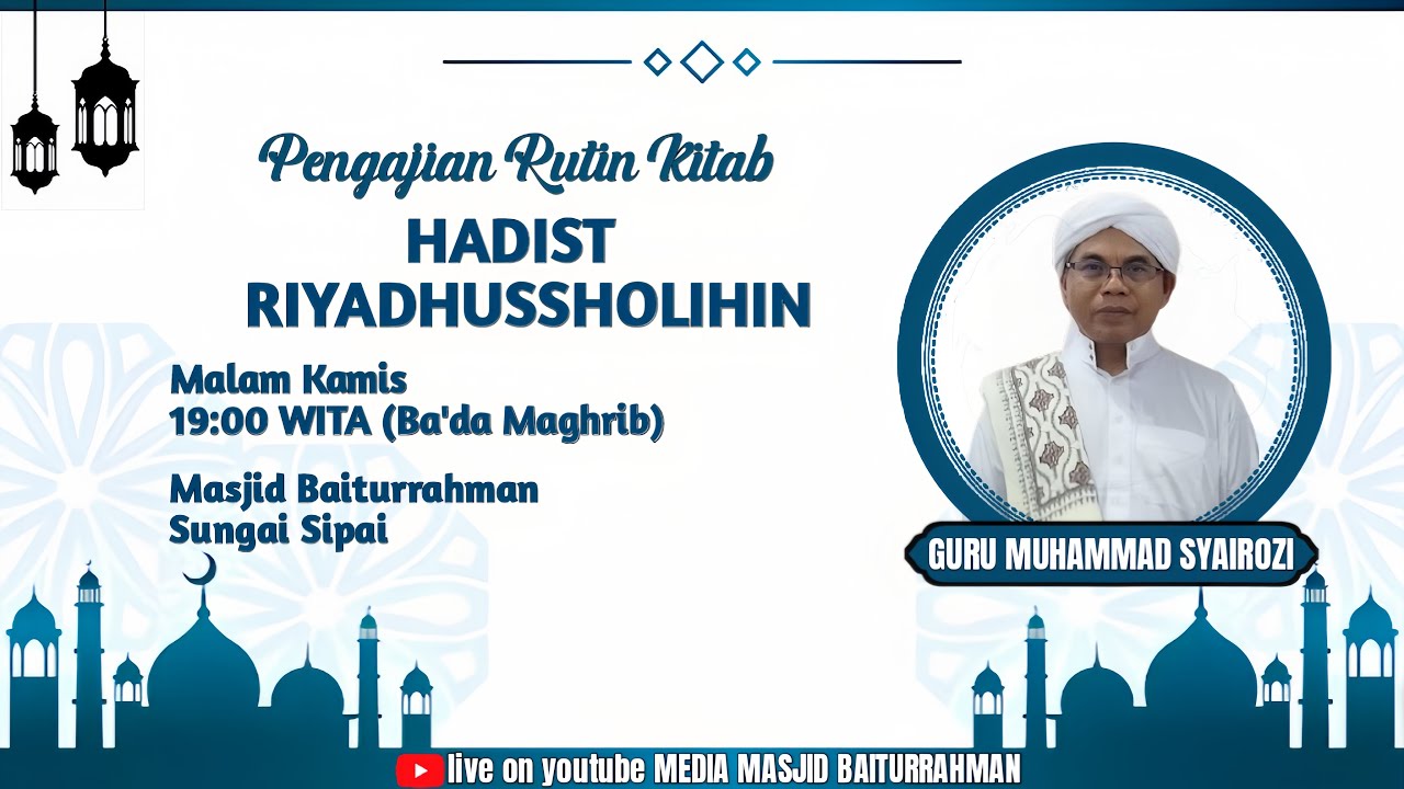 🔴[LIVE STREAMING] PENGAJIAN RUTIN MALAM KAMIS GURU MUHAMMAD SYAIROZI  11/2/2026