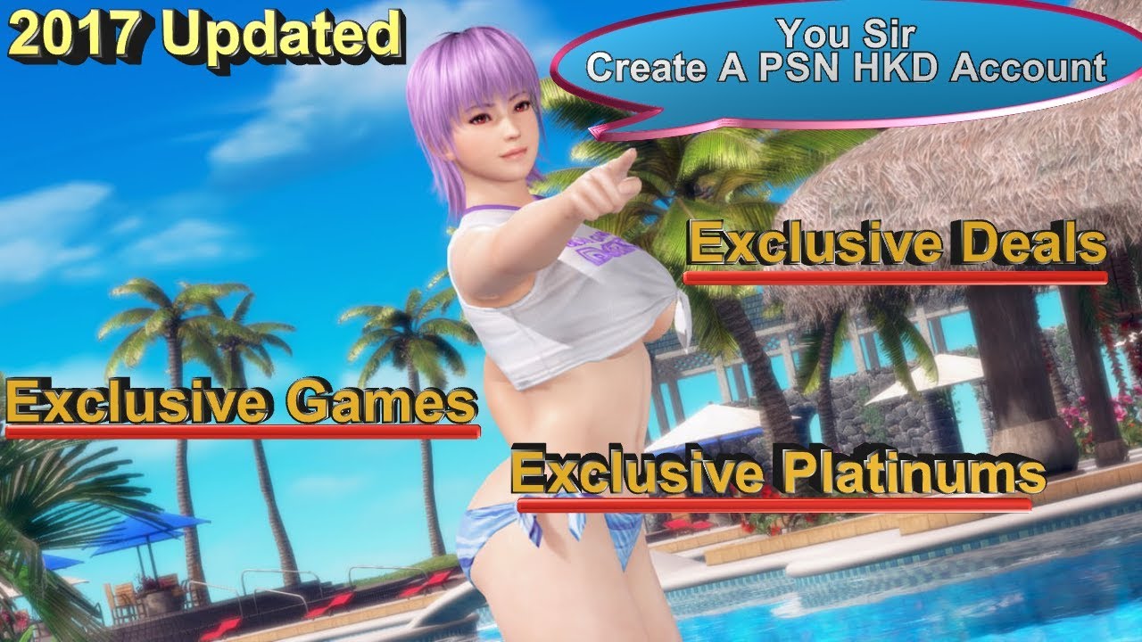 How to Create a Hong Kong PSN Account in 2017 (PS4) - Exclusive Sales - Deals - Games - Platinums