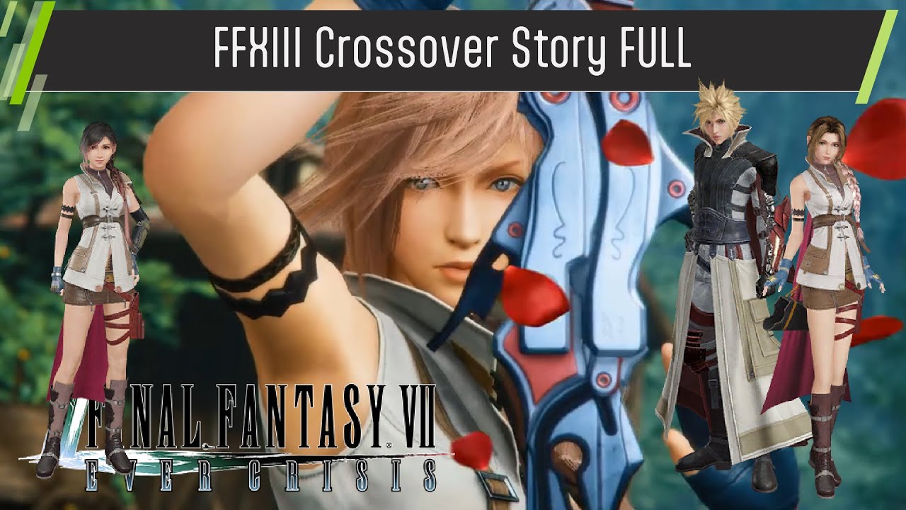 FF7 Ever Crisis x FFXIII Collab Story - Flash of Destiny FULL EVENT (Oct 2025)