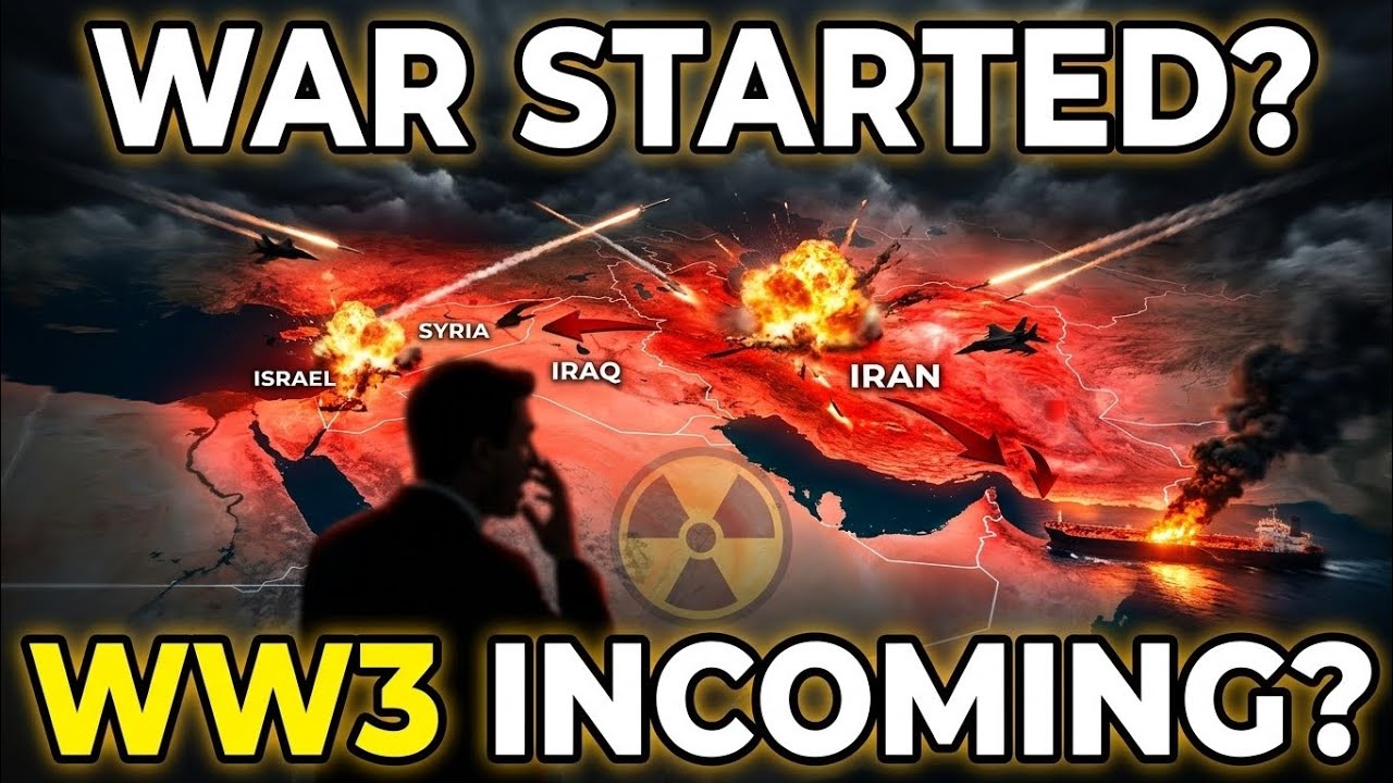 **US&ndash;Iran Tensions Skyrocket 🚨 Israel Strikes Spark Middle East War Fears**