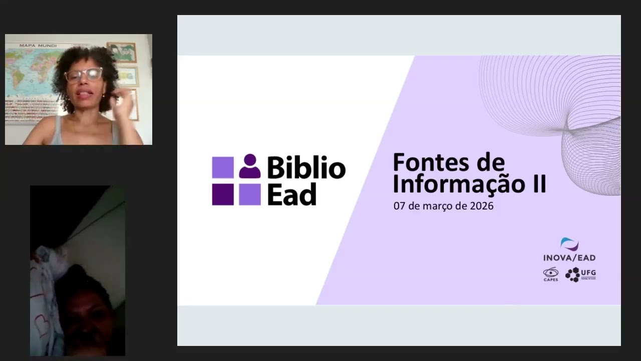 BIBEAD 2026.1 - Aula Inaugural 07.03.2026 - Fontes de Informação II