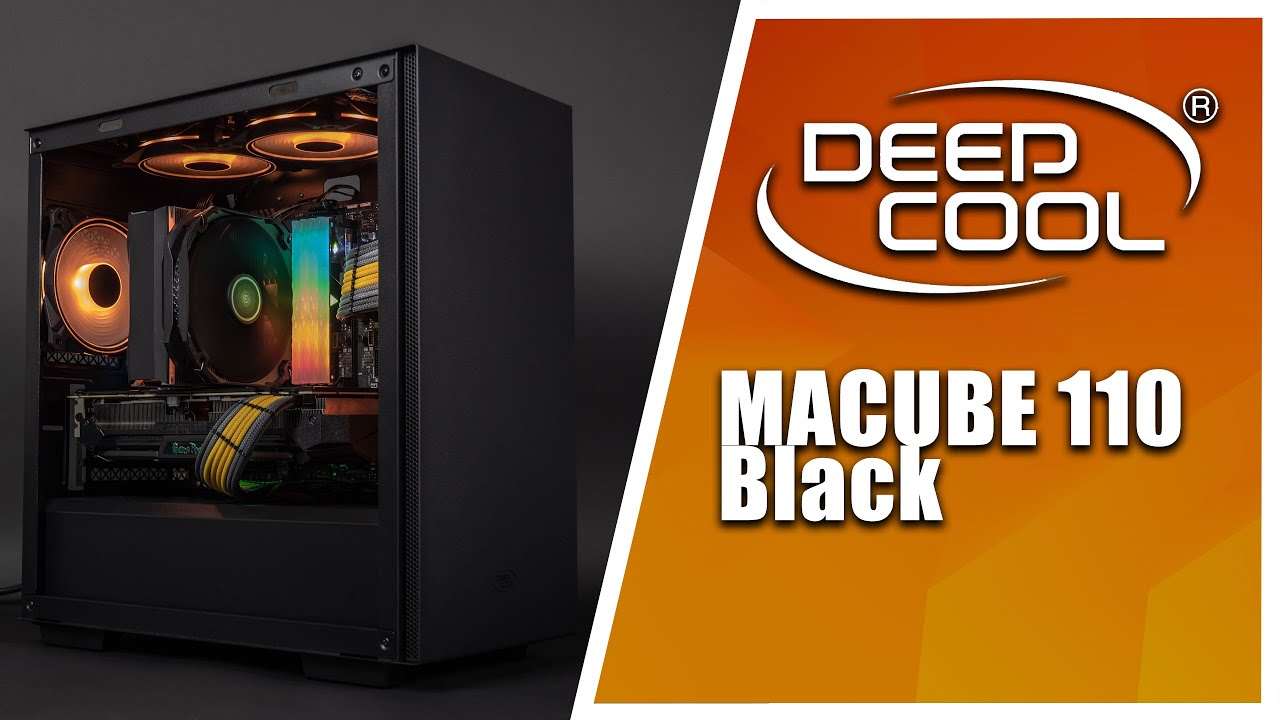 Clean And Compact - DeepCool Macube 110 Black