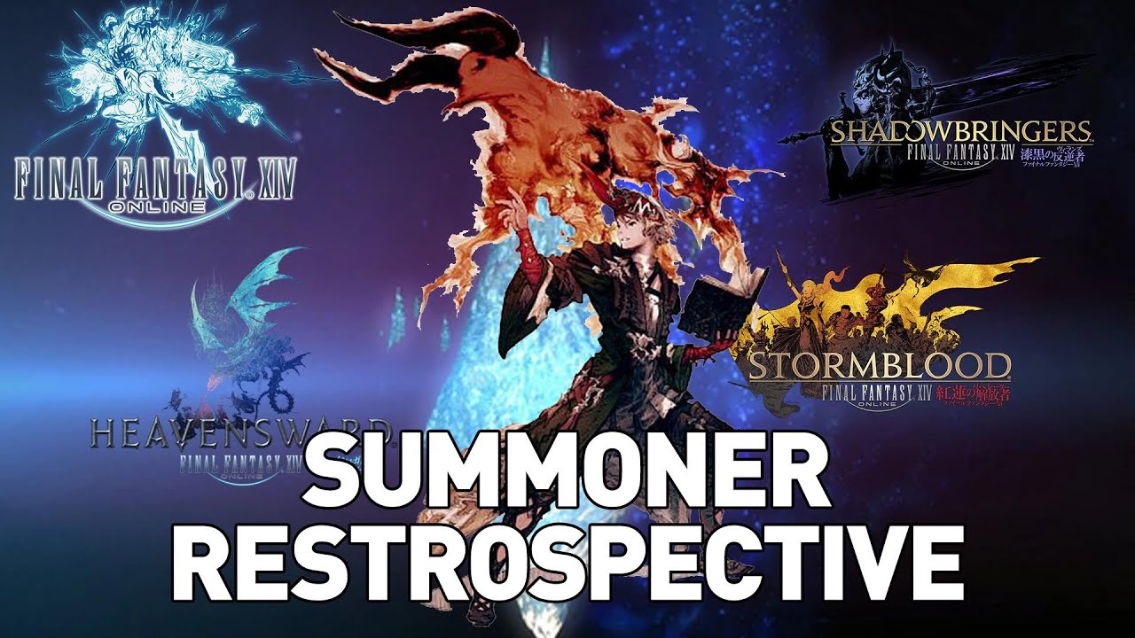 FFXIV - Every Summoner Skill From Every Expansion (SMN Retrospective)