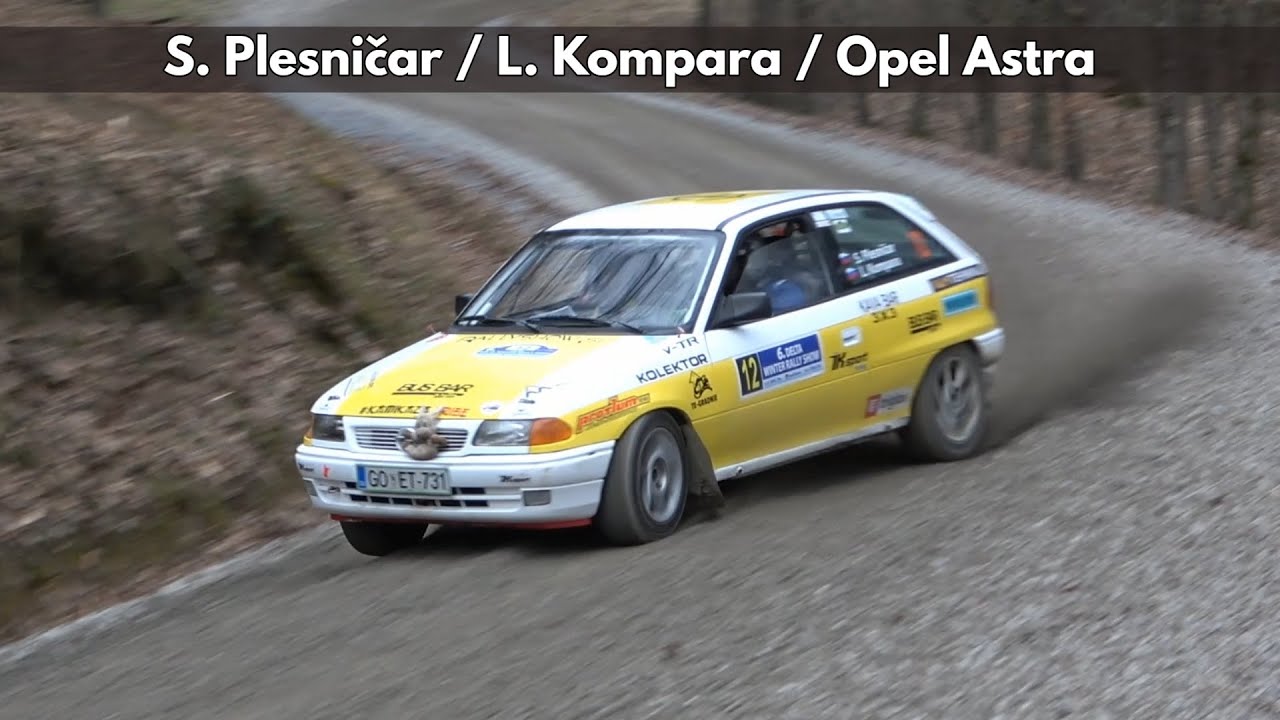 S. Plesničar / L. Kompara / Opel Astra / 6.Delta Winter Rally 2026. - TheLepoldMedia