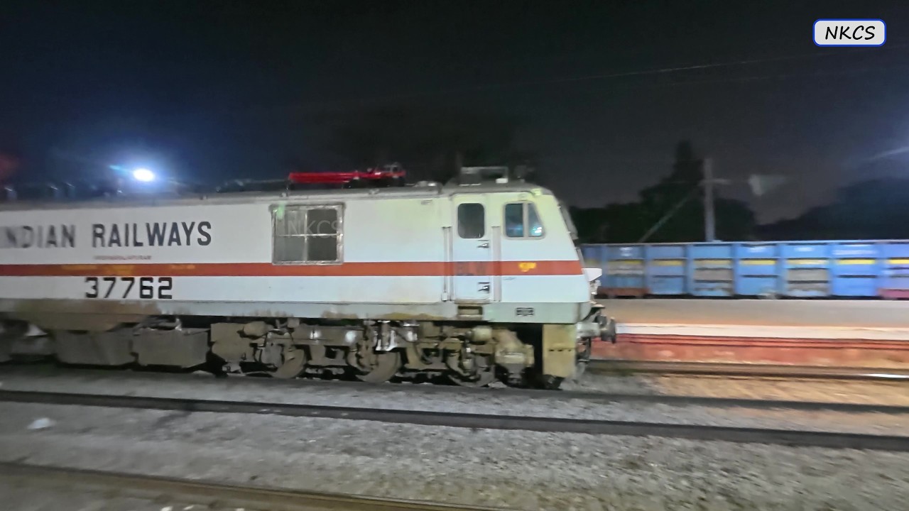 5 in 1 Diesel & Eletcric Trains Arriving & Departing Junction | Halt Station  #Indianrailways