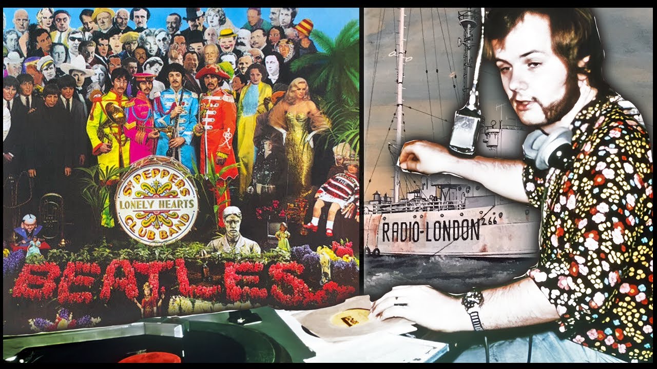 Sgt Pepper Heard For The First Time!  On Radio London