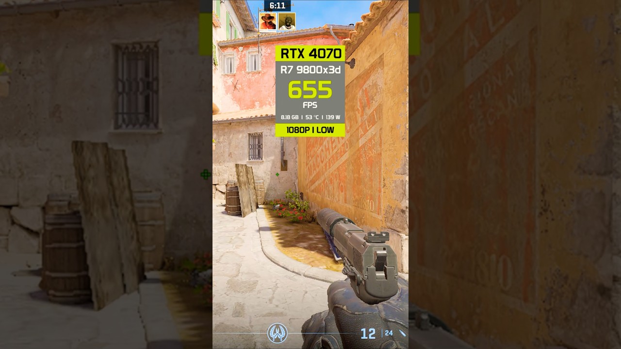 CS2 vs RYZEN 7 9800X3D | Graphics Comparison