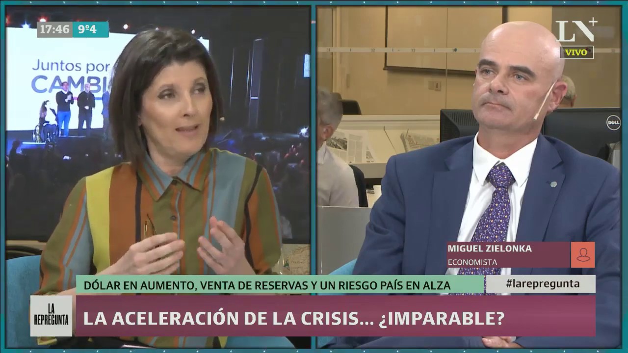 El Banco Central vende reservas, aumenta el d&oacute;lar y el riesgo pa&iacute;s se dispara