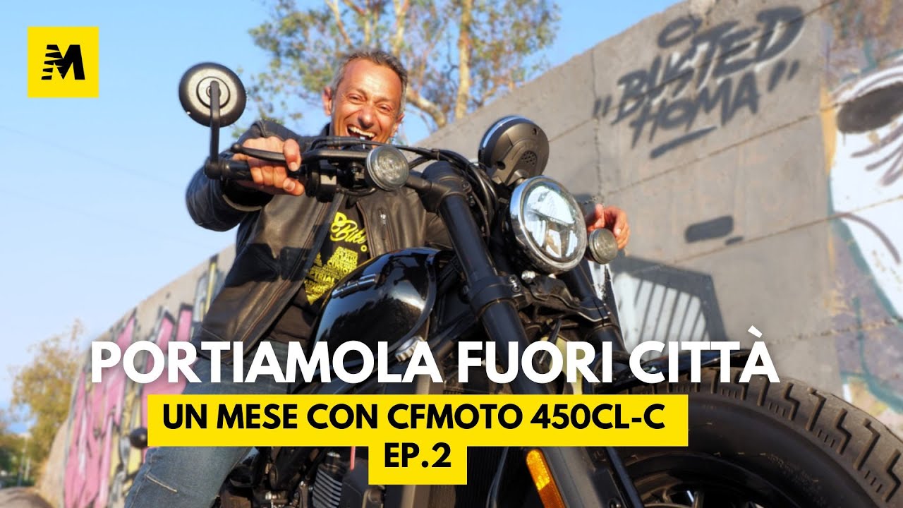 Un mese con CFMOTO 450CL-C  Ep.2. Una gita a Taormina!