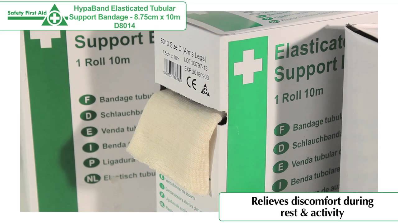HypaBand Elasticated Tubular Support Bandage D8011 / D8012 / D8013 / D8014 / D8015 / D8016