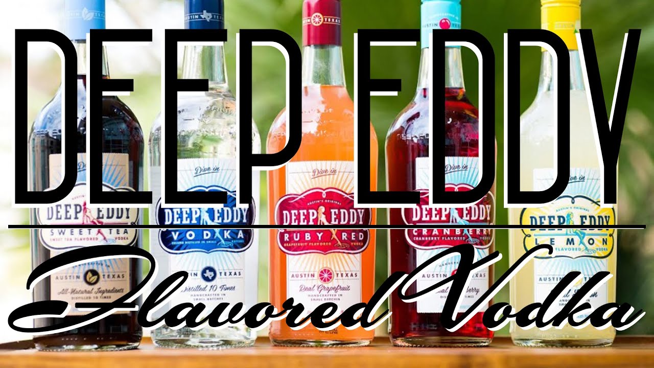 Deep Eddy Flavored Vodkas - Alcohol Academy Review