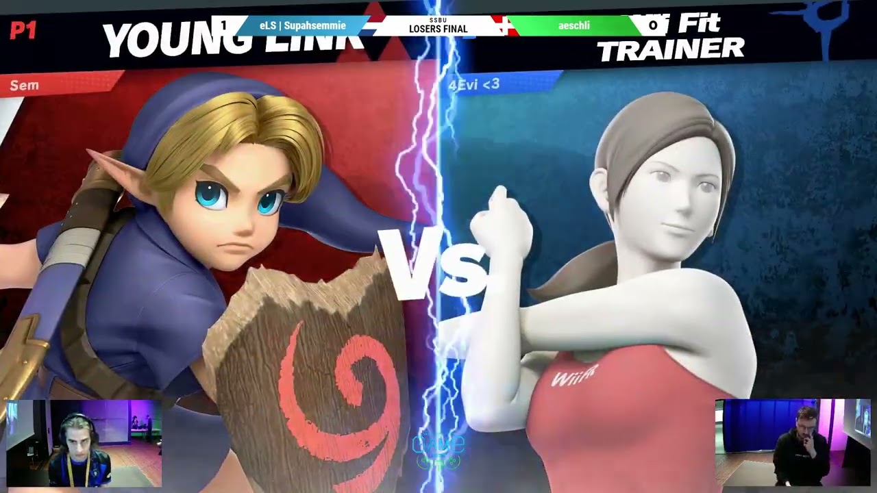 Supahsemmie (Young Link) vs aeschli (Wii Fit Trainer) - Losers Final - GameHotel 2024