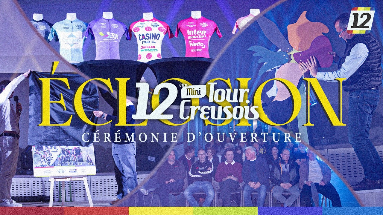 12ème Mini Tour Creusois - La cérémonie d'ouverture