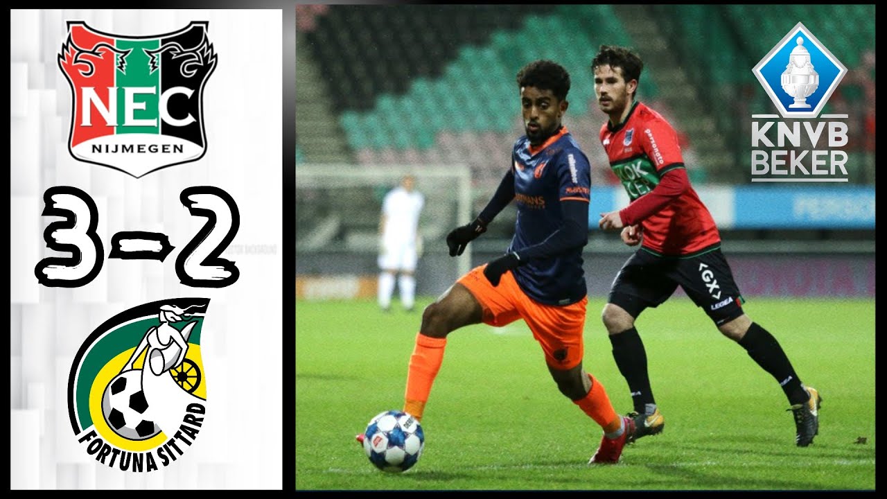 NEC Nijmegen 3 - 2 Fortuna Sittard | TOTO KNVB Beker | Samenvatting