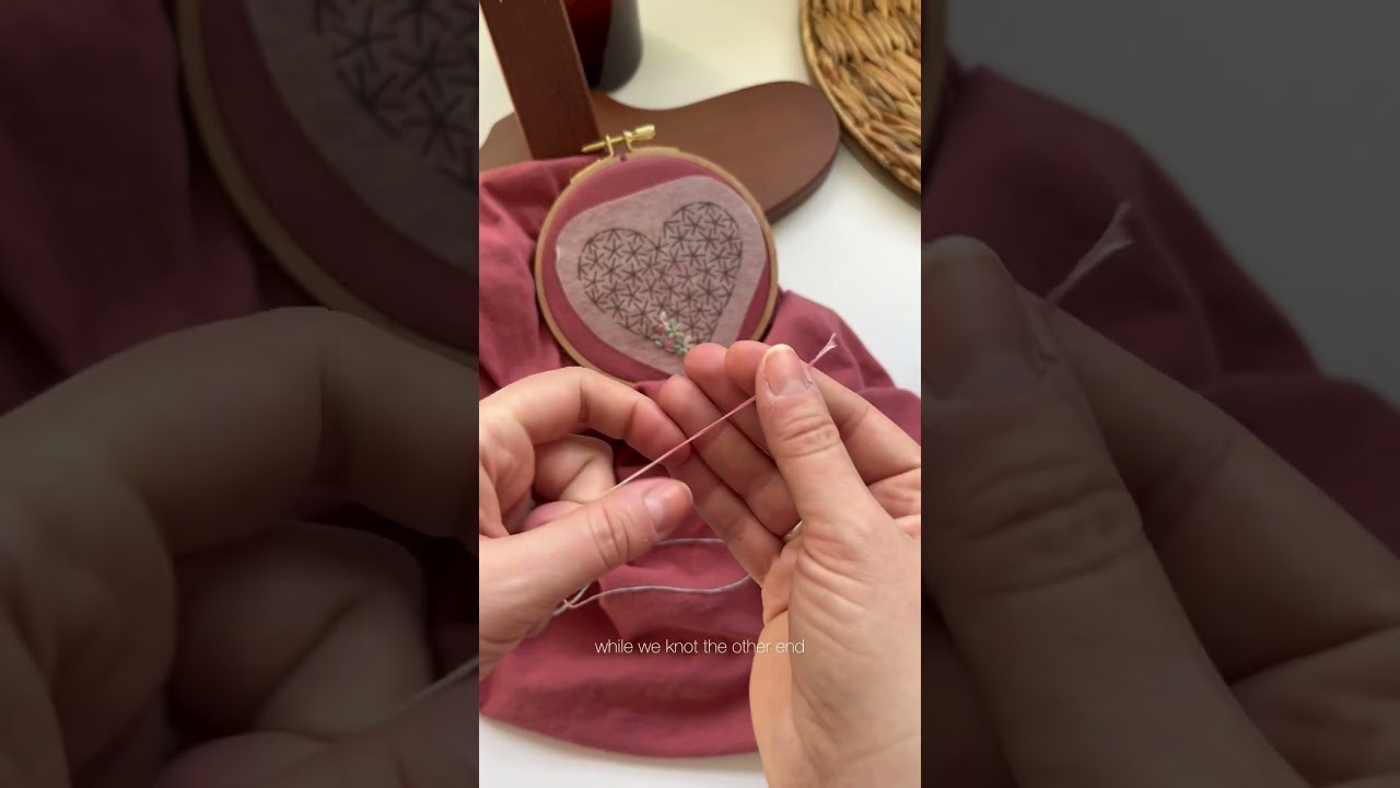 Top Beginner Embroidery Tips #embroidery #diy #embroideryknots