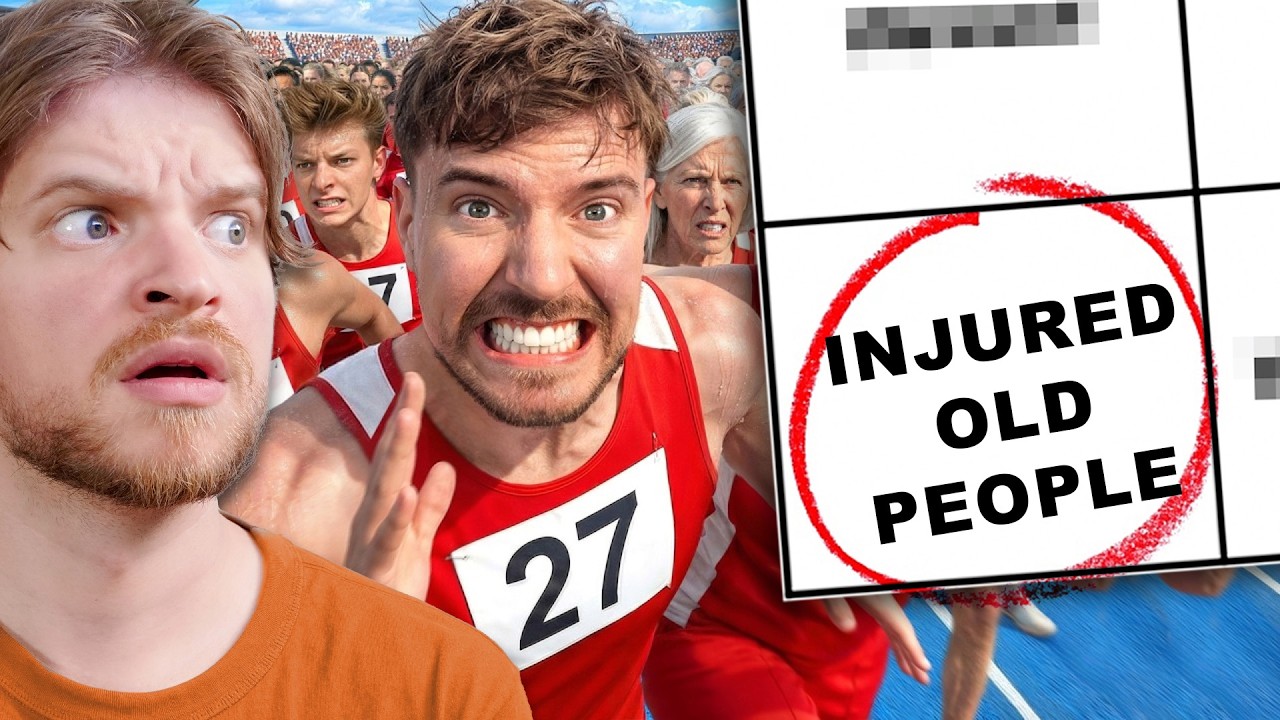 MrBeast Made Ages 1-100 Race for Money (Bingo)