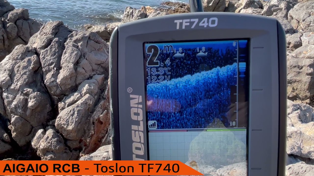 Παρουσίαση ασύρματου βυθόμετρου TOSLON TF740