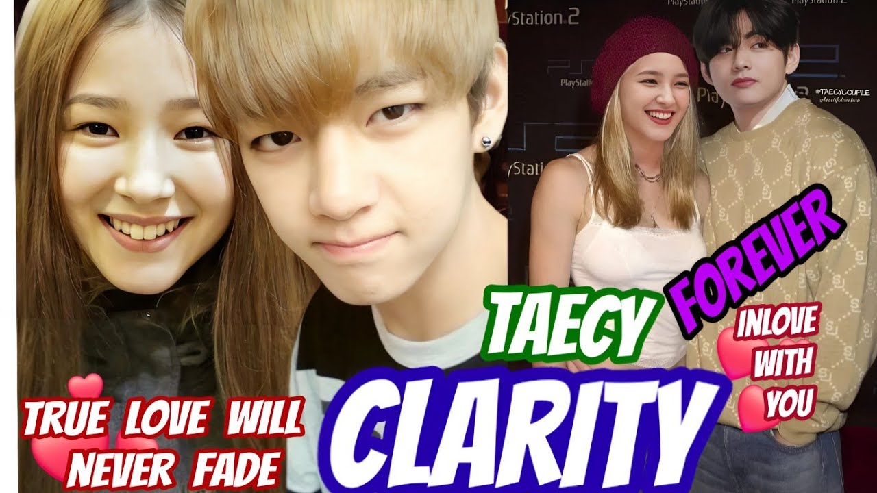 V  and  Nancy  PURE  love❤️♾️Taecy❤️♾️