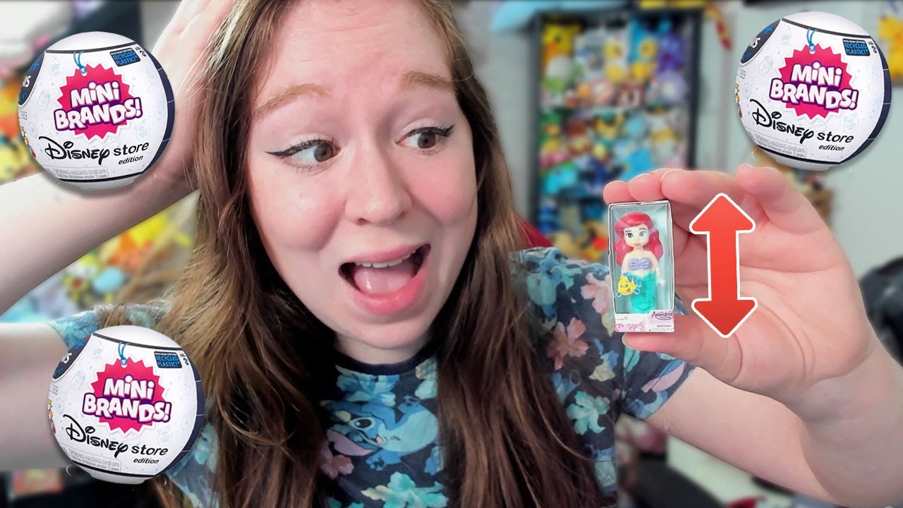 JE SUIS CHOQUÉE ! Ouverture de 4 Ball Mystères Disney Mini Brands !