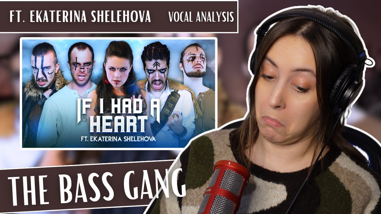 THE BASS GANG - If I Had A Heart (Vikings) | Vocal Coach Reaction (& Analysis) | Jennifer Glatzhofer