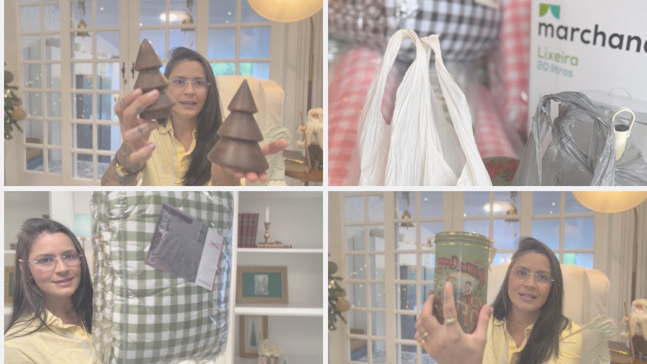 MINHAS ULTIMAS COMPRINHAS DO ANO / COMPRINHAS SHOPPE / ZAFFARI / DAISO E MAIS … 🌲