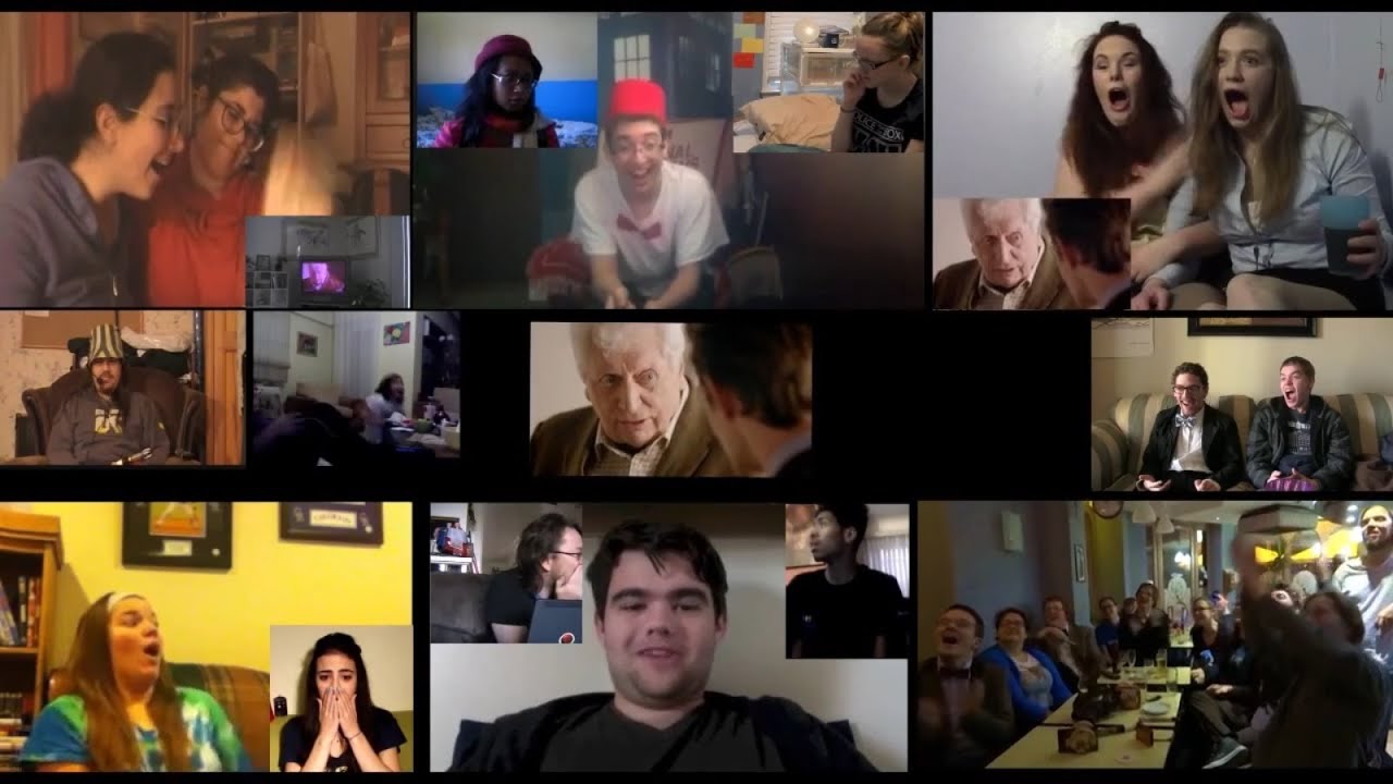 Doctor Who 50th - The Curator / Future Doctor (Reaction Mashup), part 4 of 5