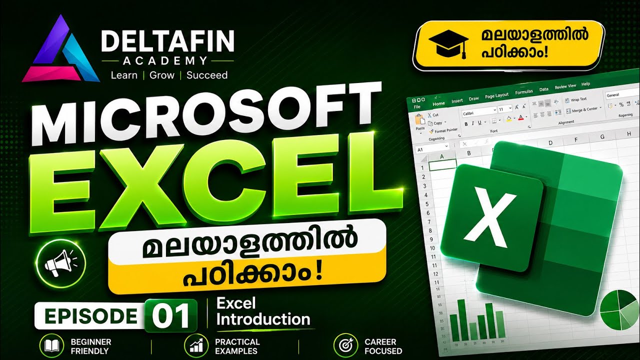 Advanced Excel Malayalam Training | Microsoft Excel Course in Kerala | Deltafin Academy