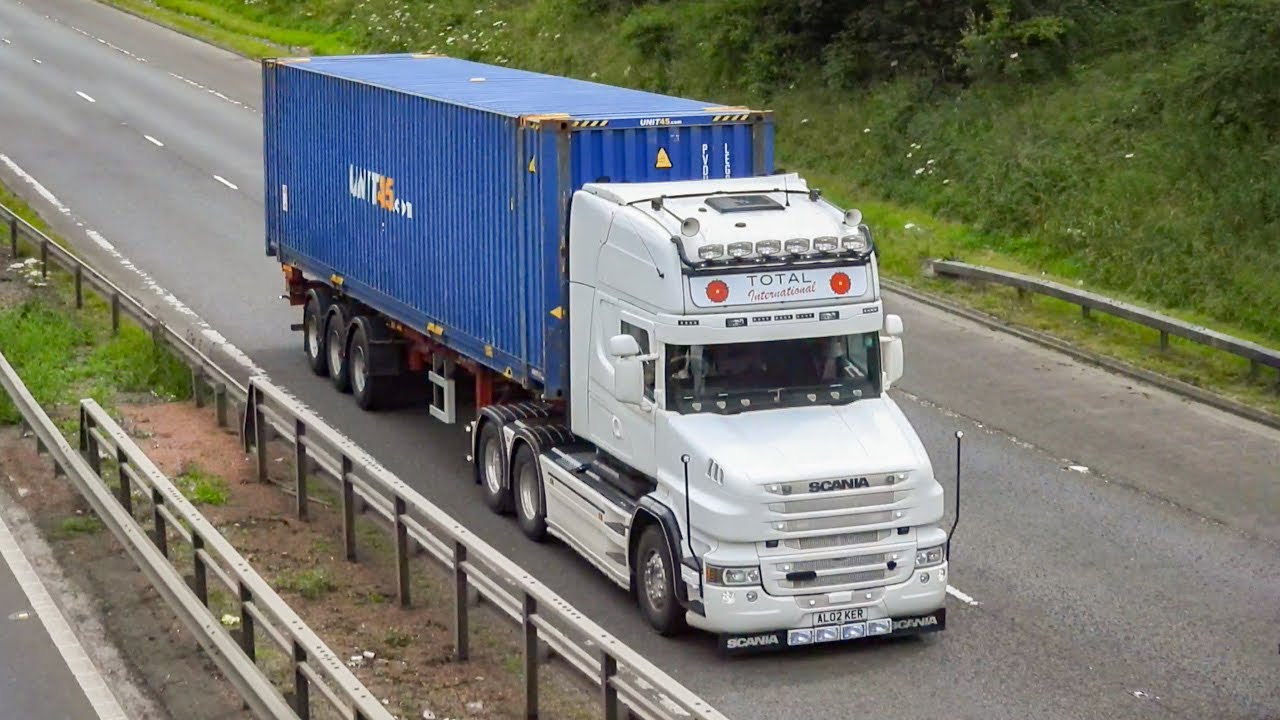 Truck Spotting on the M74, Scotland | #6