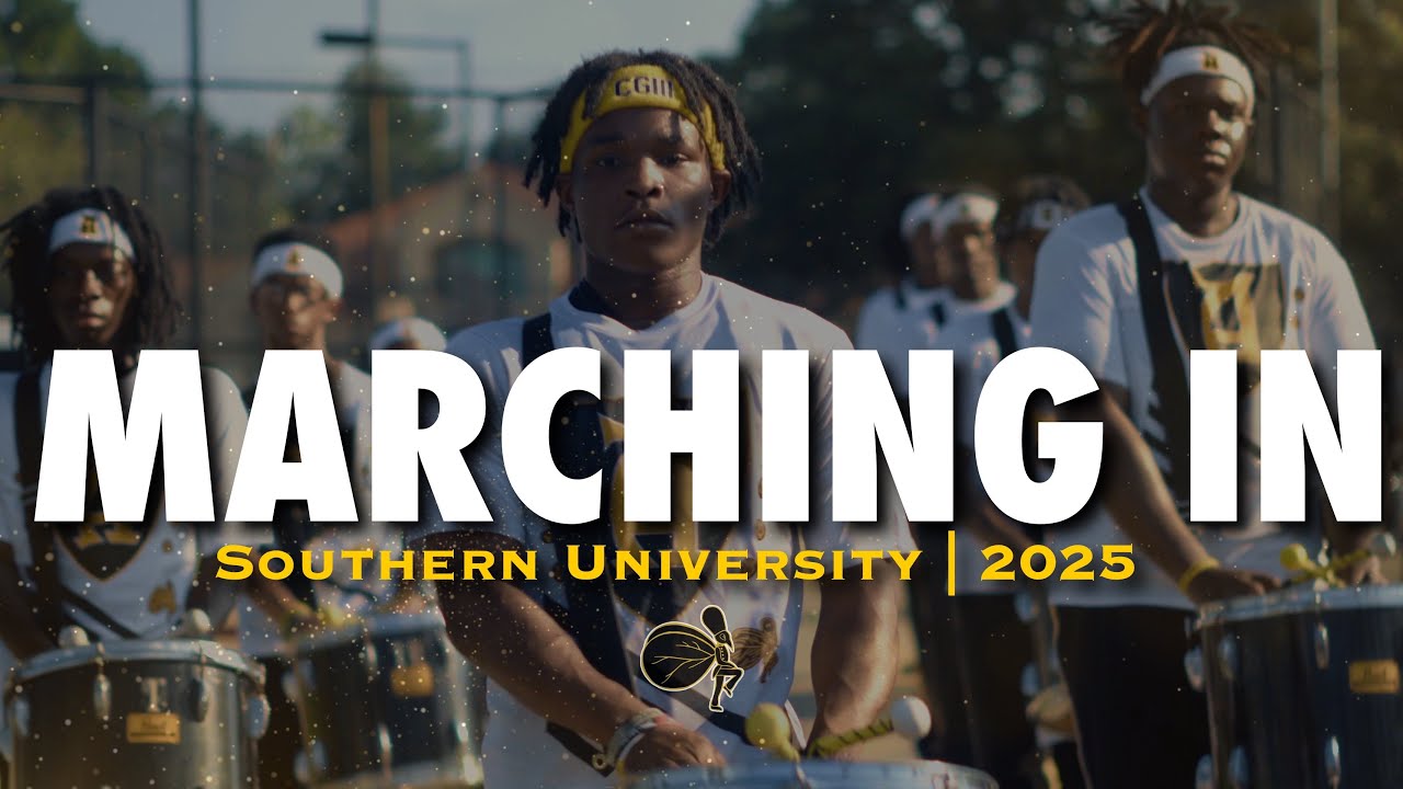 Marching In | Alabama State University | SU 2025
