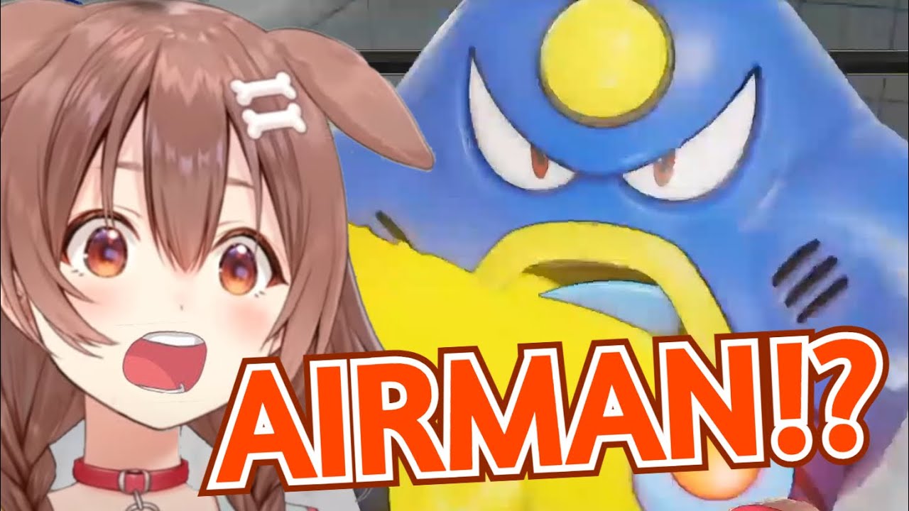 Korone Encounters Airman in Street Fighter V While Playing Against Her Viewers [Hololive]