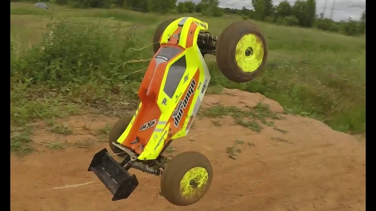 ДРОВА! снова в ремонте ... Team Durango DEX8T ... Замер на треке и о качестве корпуса