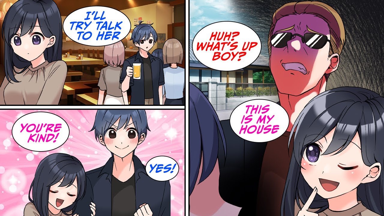 [Manga Dub] Result of following the girl who invited me to her place after talking to her [RomCom]