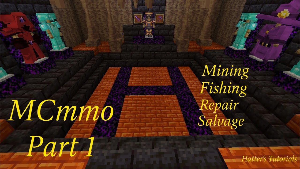 Complet Guide To Mcmmo pt 1 #hatter #dadarchy #MCmmo #smp #plugin #minecraft #java #survival