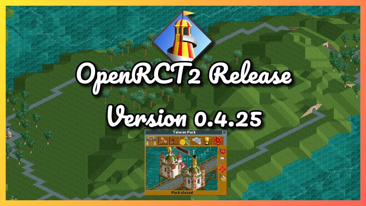 Выпуск OpenRCT2 версии 0.4.25 — дополнения, изменения и исправления!