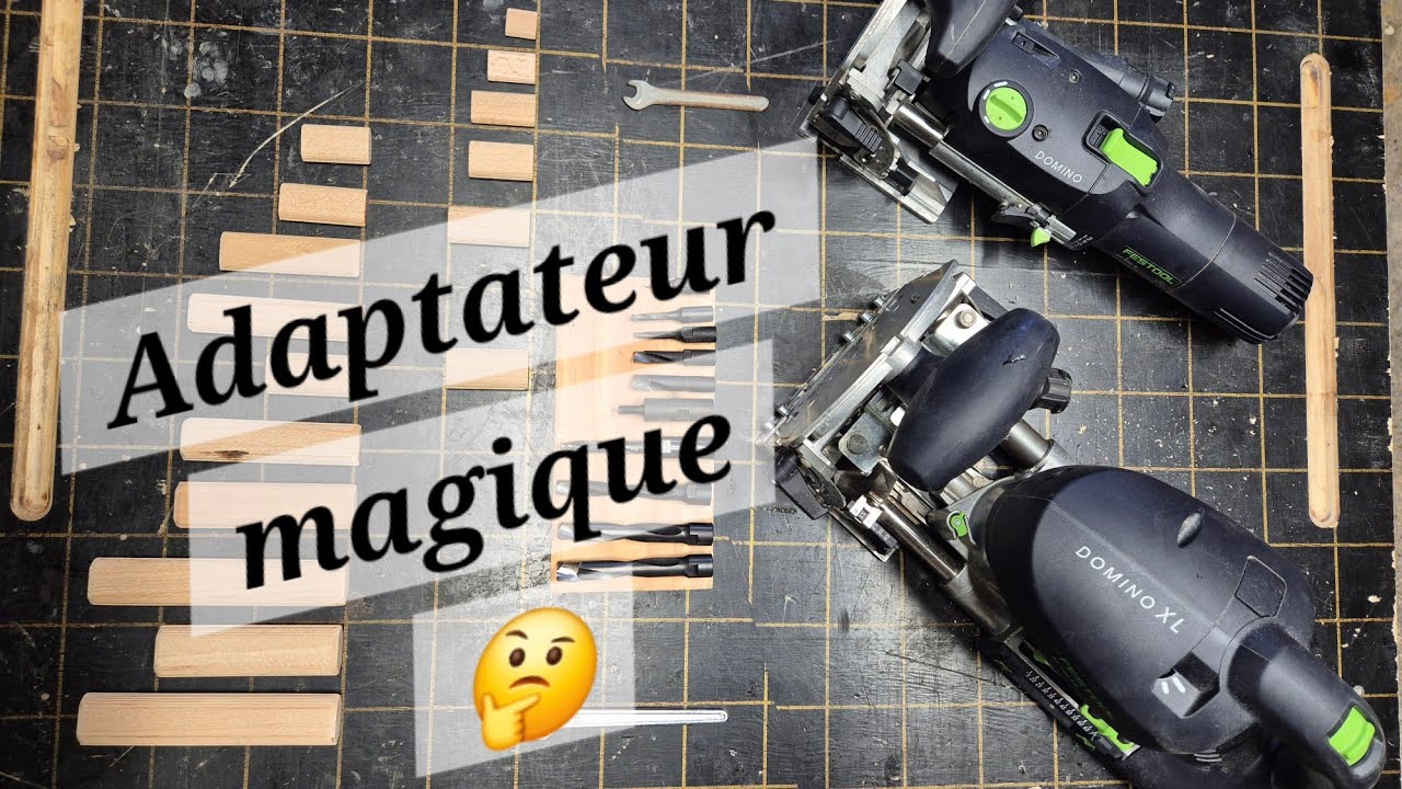 Festool DF700 en Df 500 avec un adaptateur bonne ou mauvaise idée