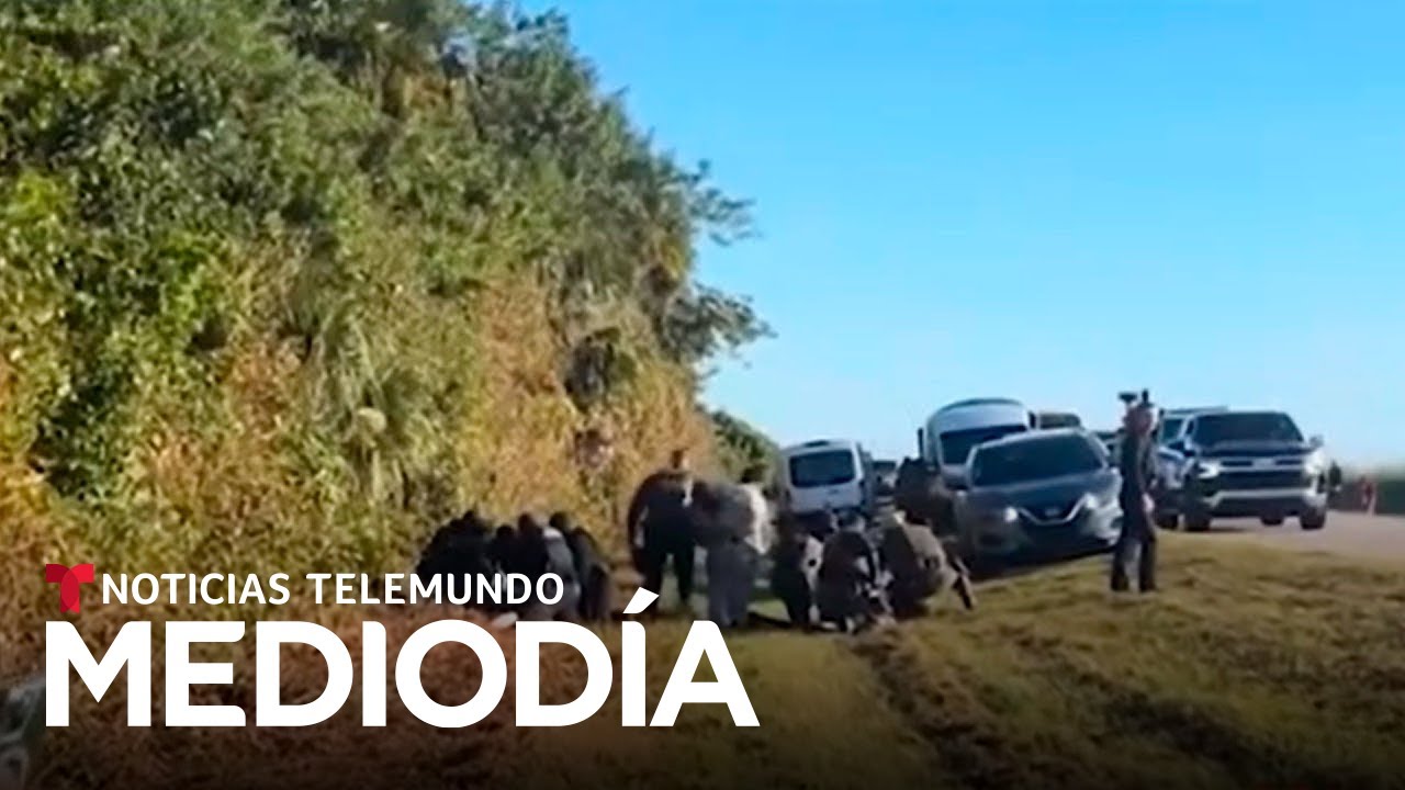 ICE detuvo a más de 30 campesinos cuando se dirigían a trabajar en Florida | Noticias Telemundo