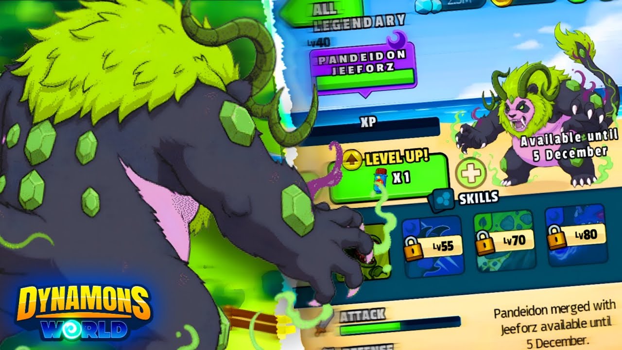 New Dynamon in Dynamons World New Update 1.12.12 😱