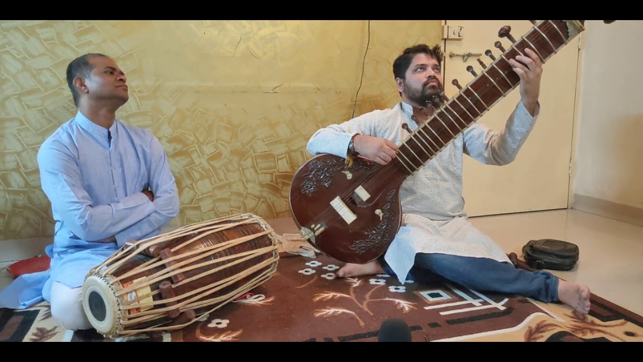 Bhushan Koshti, raag Rageshree, Dhrupad, surbahar