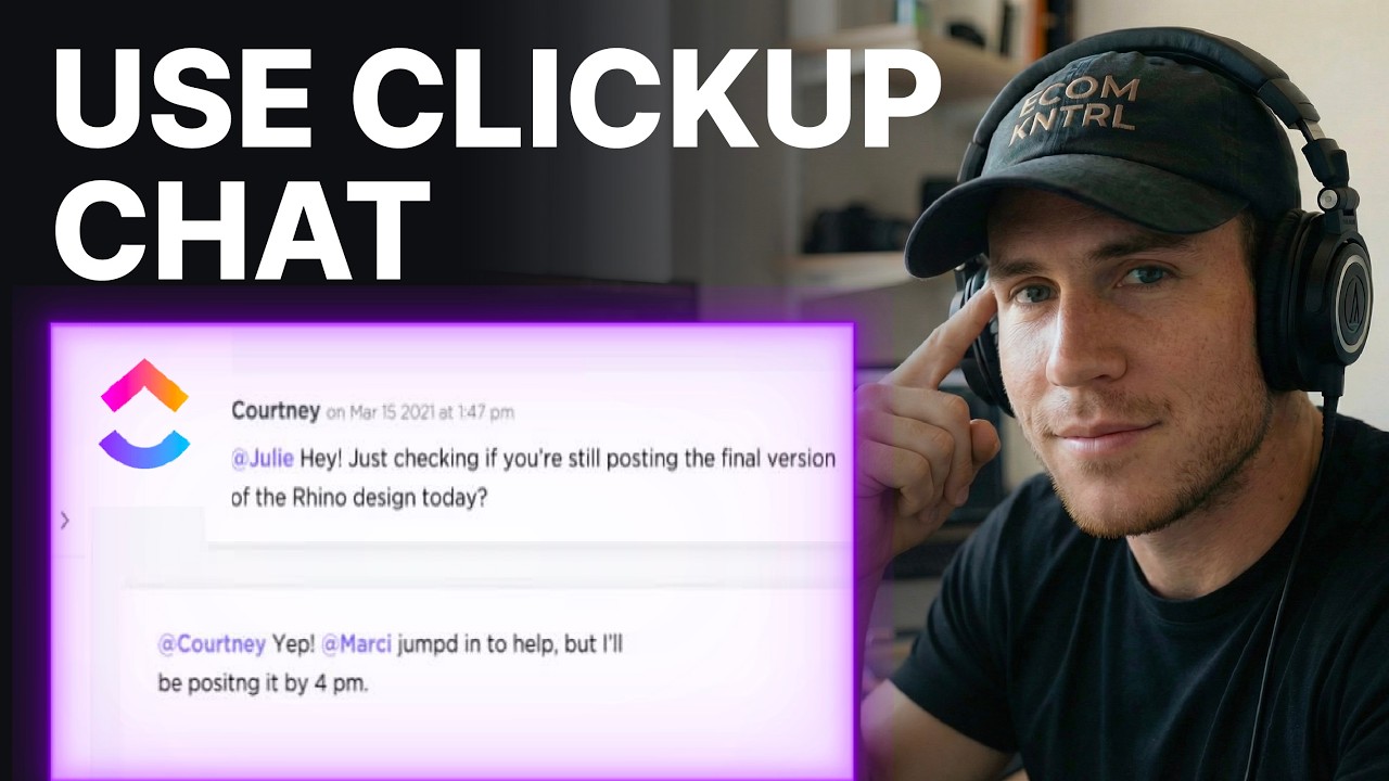 How To Use Chat On ClickUp (2026) | Team Communication