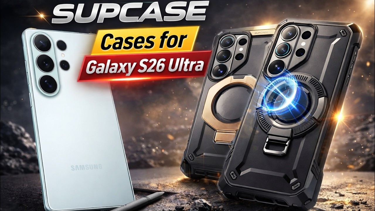 Samsung Galaxy S26 Ultra Best Rugged Case? SUPCASE UB Grip & UB Mag Pro Tested #supcase
