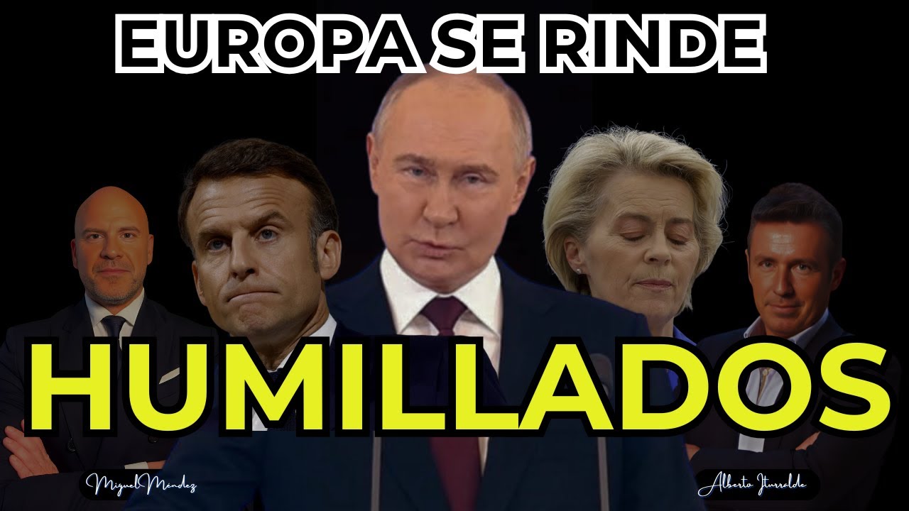 PÁNICO EN EUROPA: HUMILLADOS POR PUTIN Y TRUMP. BRUTAL GOLPE RUSO. TRAGEDIA EN UCRANIA. VENEZUELA