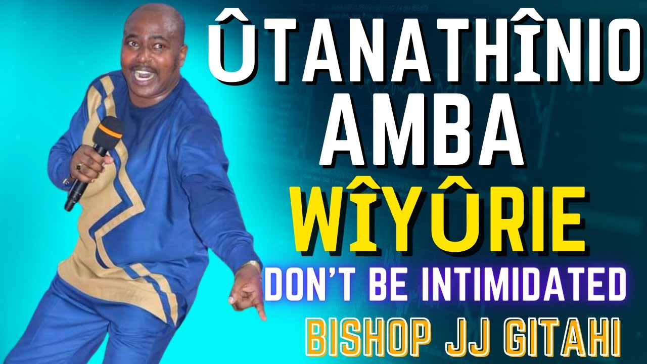 CONFIDENCE | BISHOP DR JJ GITAHI