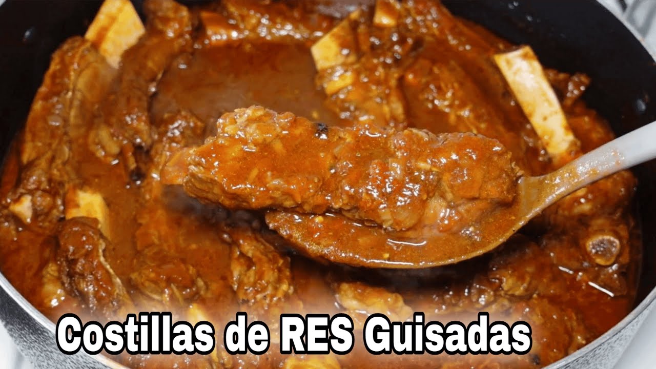 Costillas de Res Guisadas/ Recetas para toda Ocacion/ Como Preparar Costillas