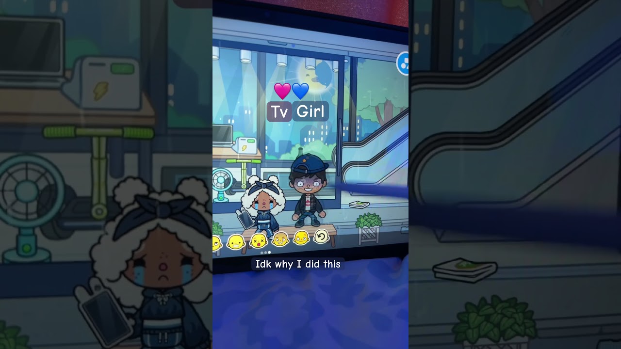 Where is my tv girl fans at?! #tocaboca #toca #tocabocalovestory #tocaadventure