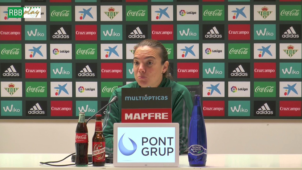 RUEDA PRENSA MARÍA PRY, REAL BETIS FÉMINAS 1-1 FC BARCELONA (JORNADA 10)