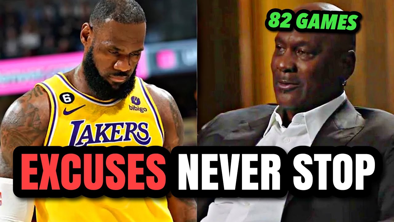 LeBron Blames MAKES EXCUSES FOR HIS ERA